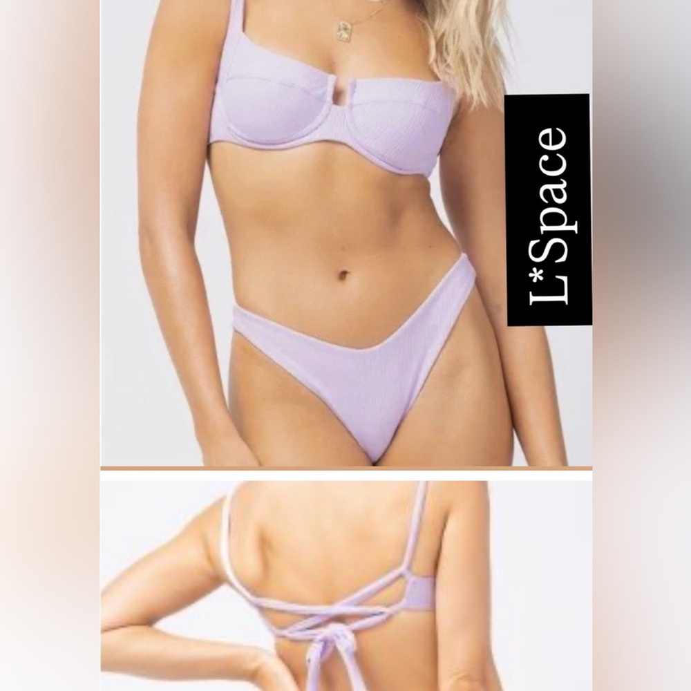 L*Space Lavender Bikini Set